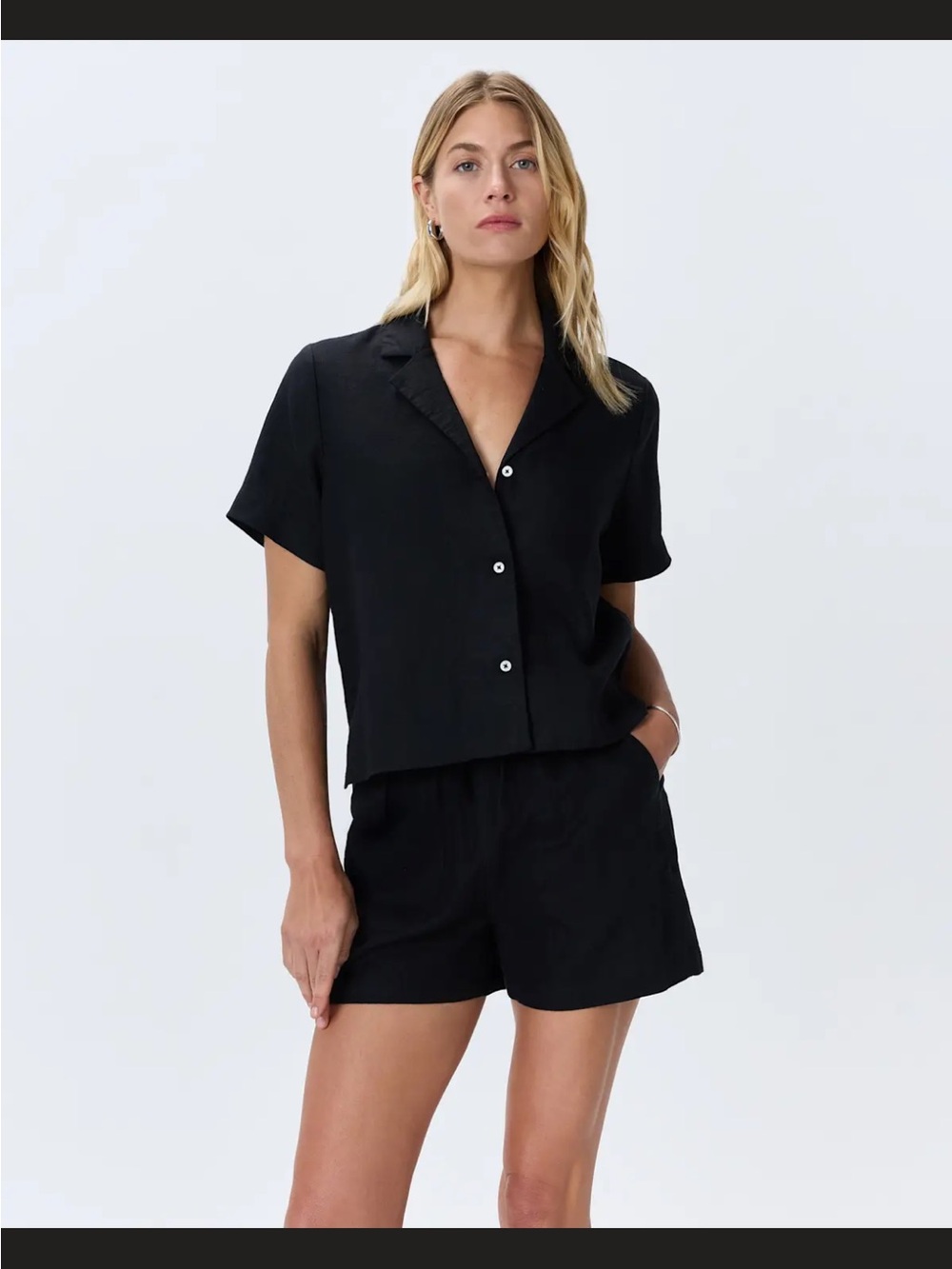 Quince 100% European Linen Short Sleeve